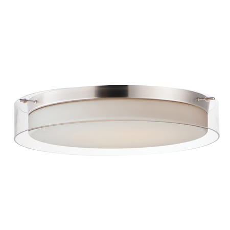 Maxim Lighting Duo 20'' Round Flush Mount 12286CLSWSN